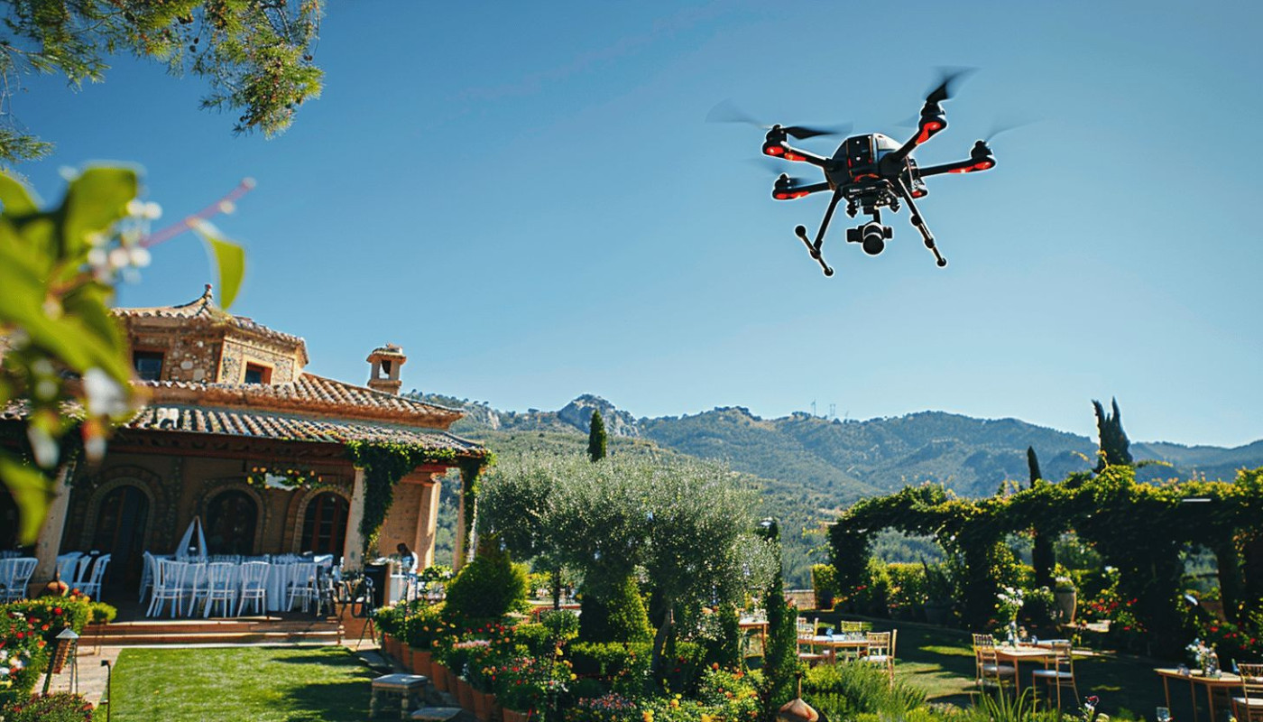 Comment choisir le meilleur service de drone pour votre mariage