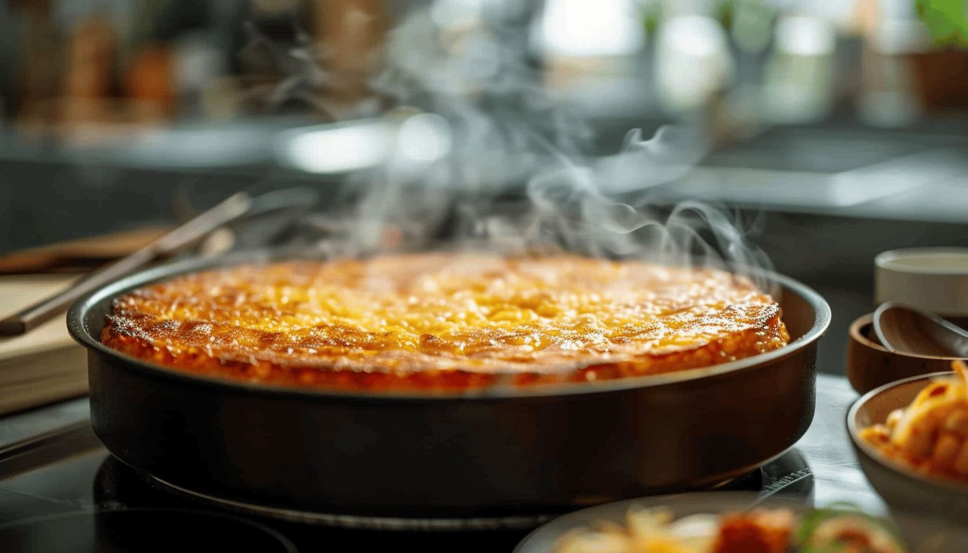 Préparation rapide de plats coréens épicés à base de gâteau de riz